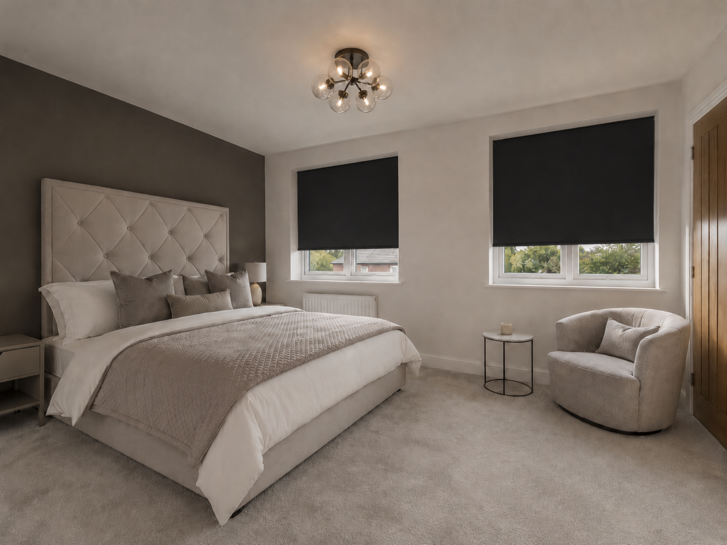 Bedrooms blackout blinds