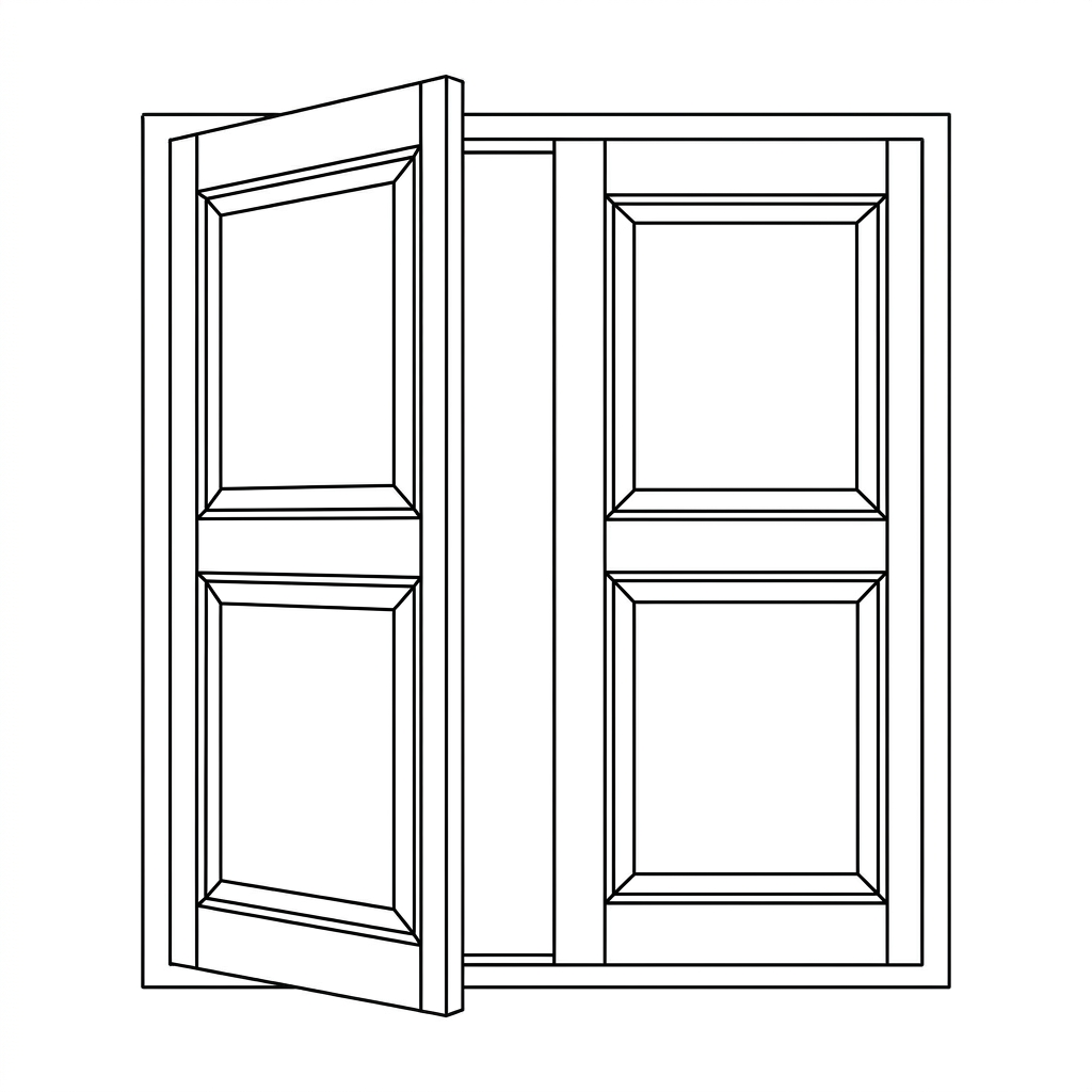 Solid shutters