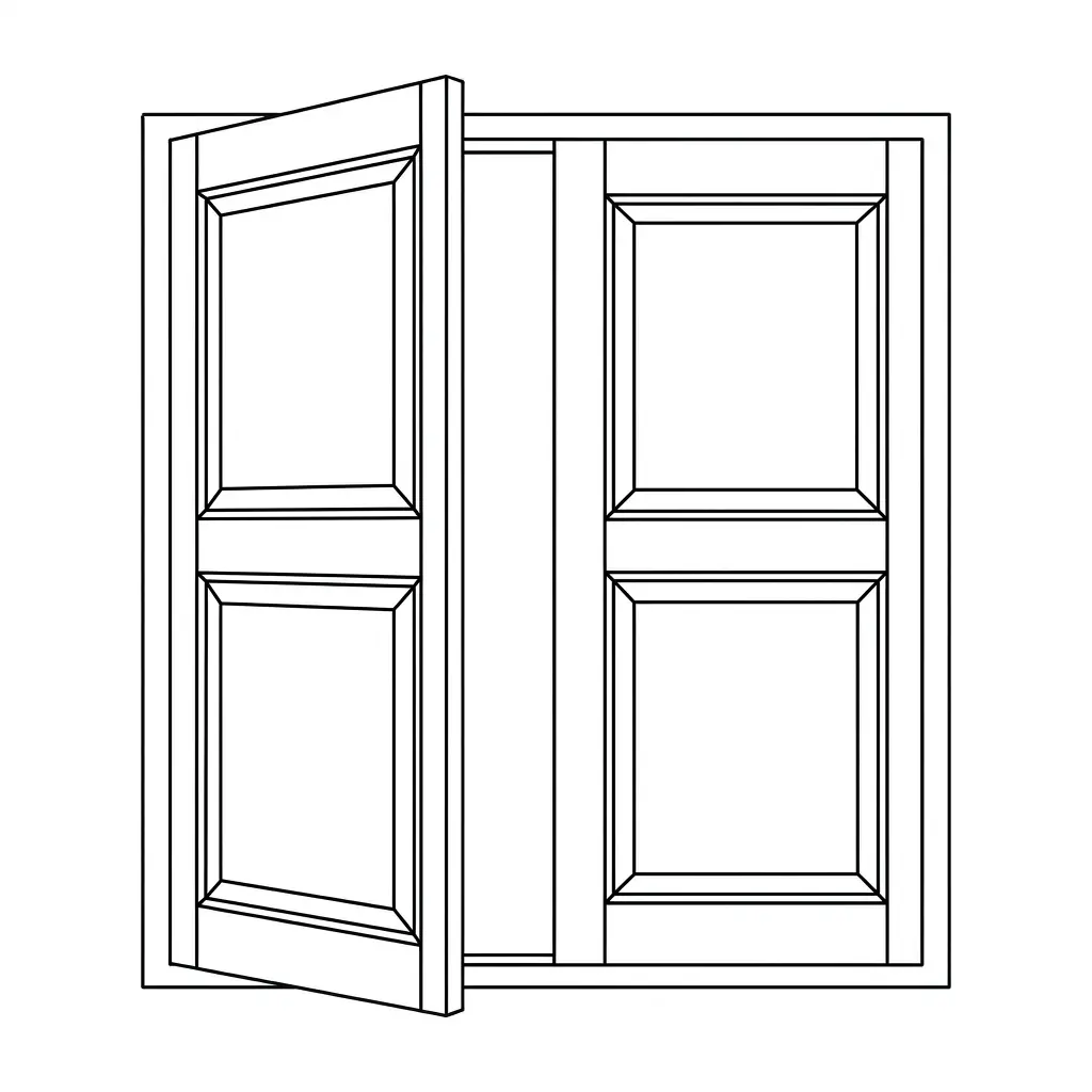 Solid shutters