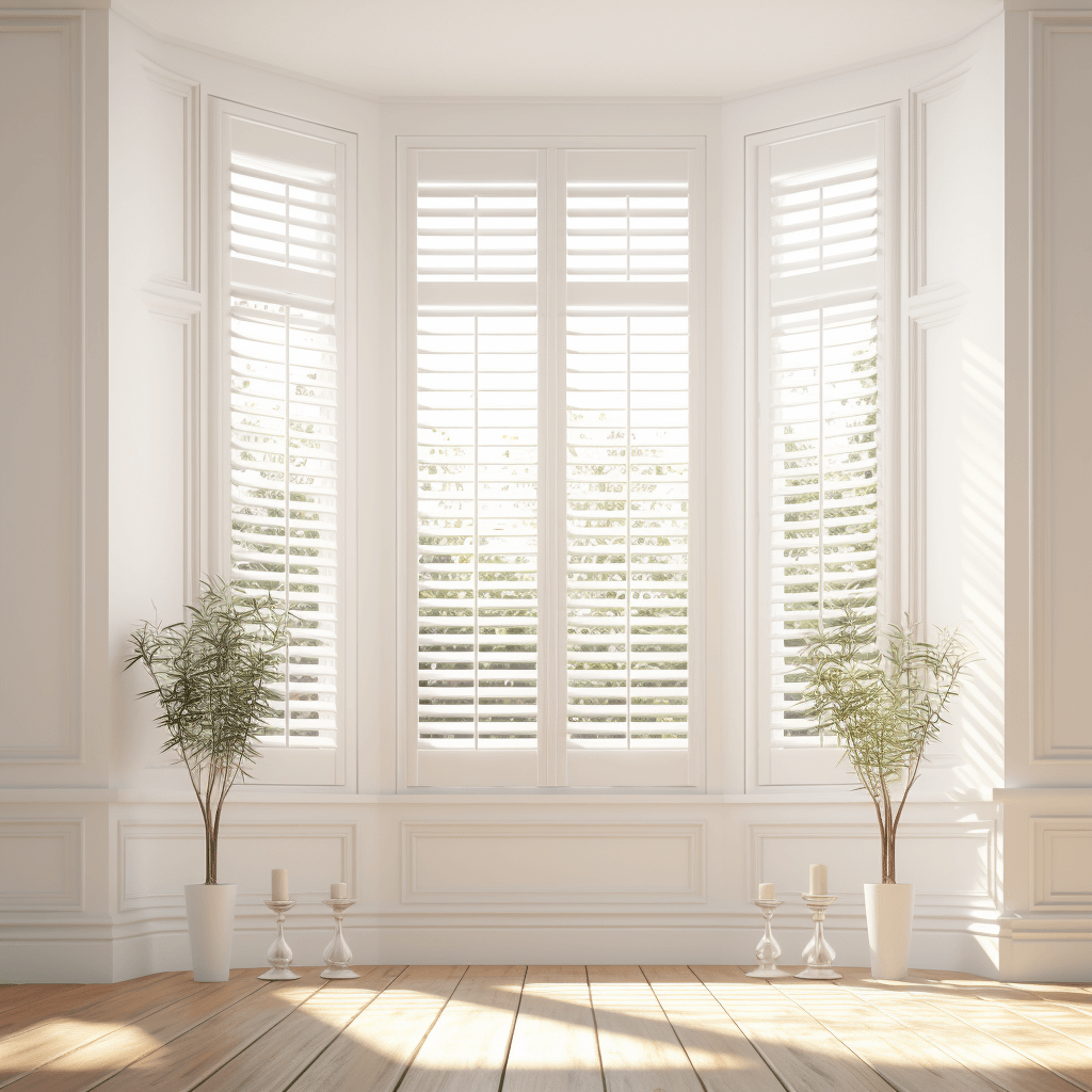 Pure_white_bay_window_shutters_tier-on-tier_style_Kingston